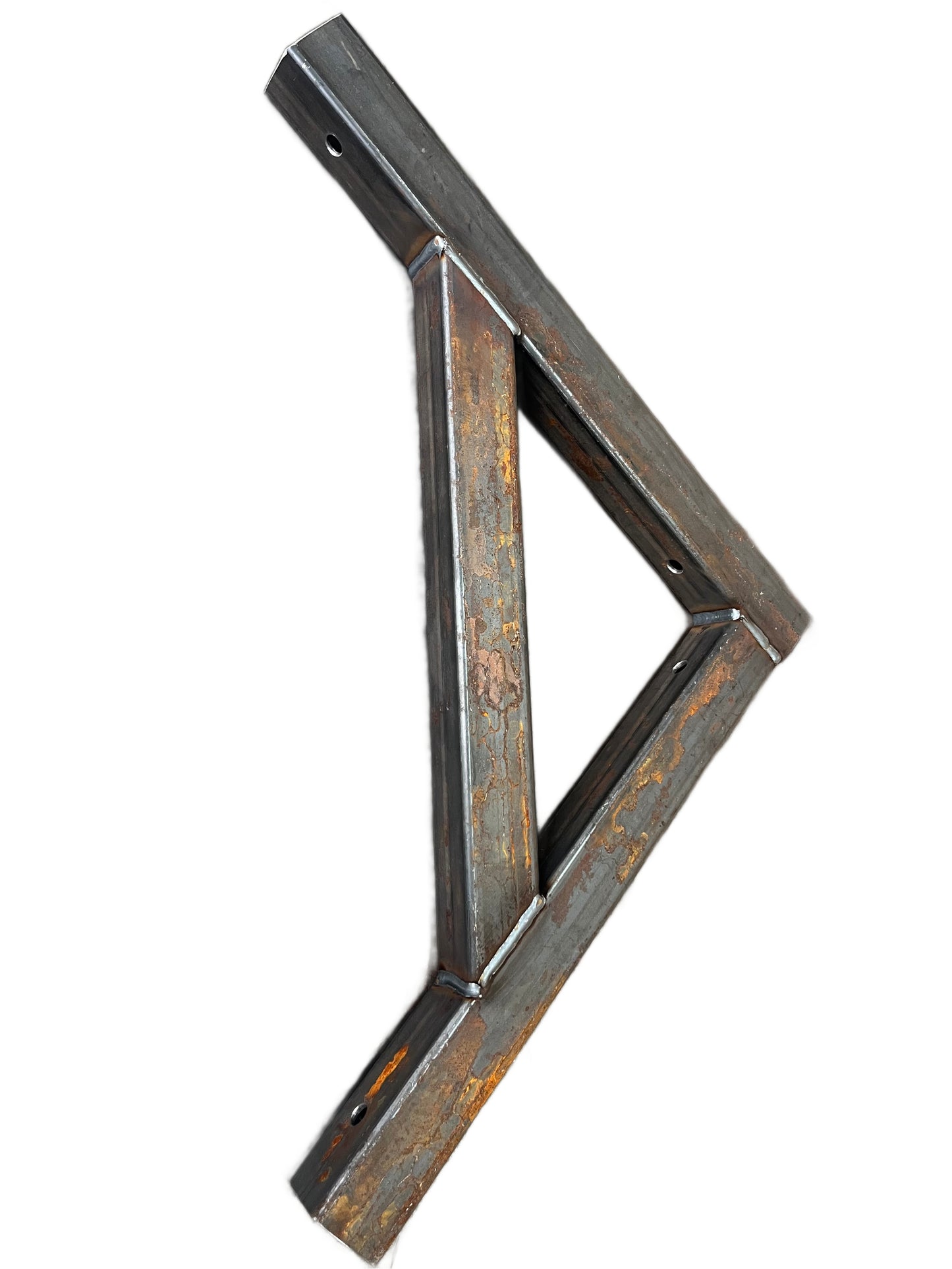 Metal Reinforced Shelf Bracket Box Section Mild Steel 300-400KG PER BRACKET