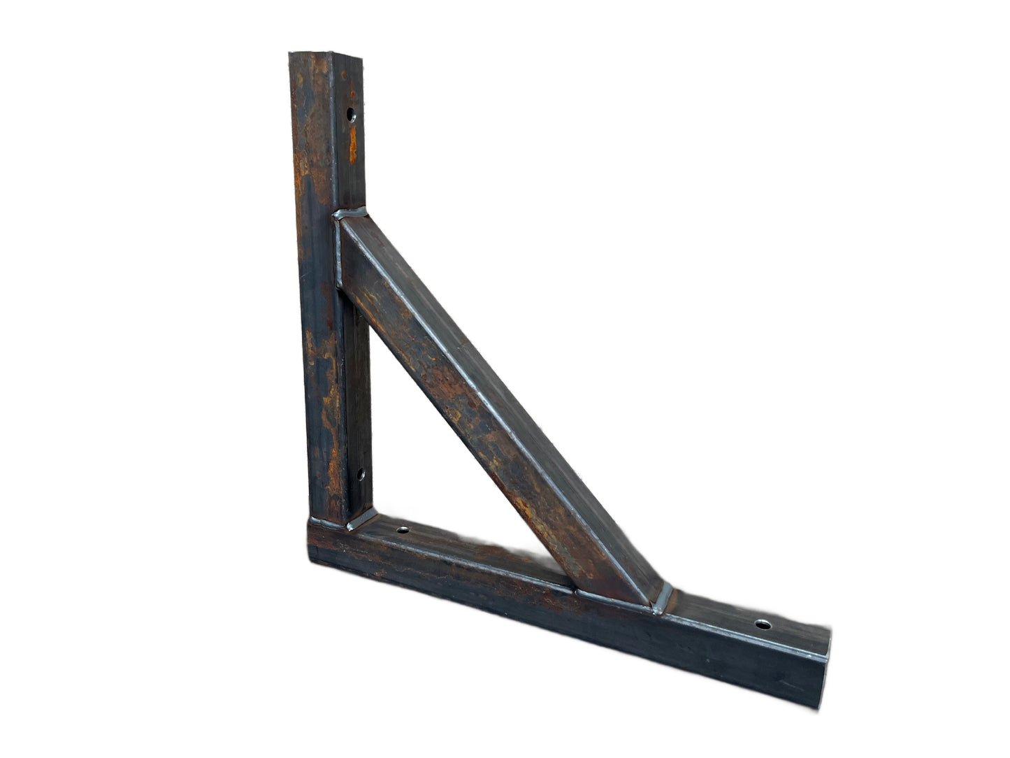 Metal Reinforced Shelf Bracket Box Section Mild Steel 300-400KG PER BRACKET
