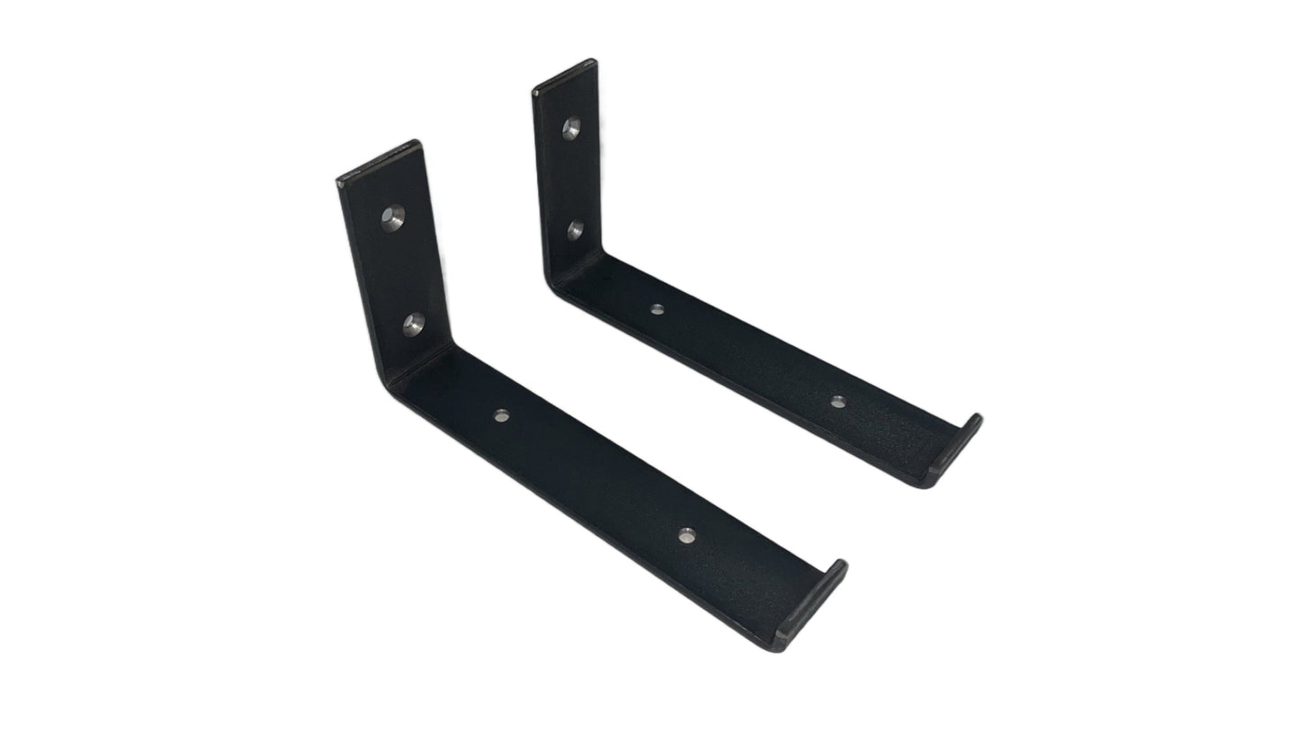 Scaffold Board Shelf Brackets Heavy Duty Rustic UK Handmade Industrial Metal