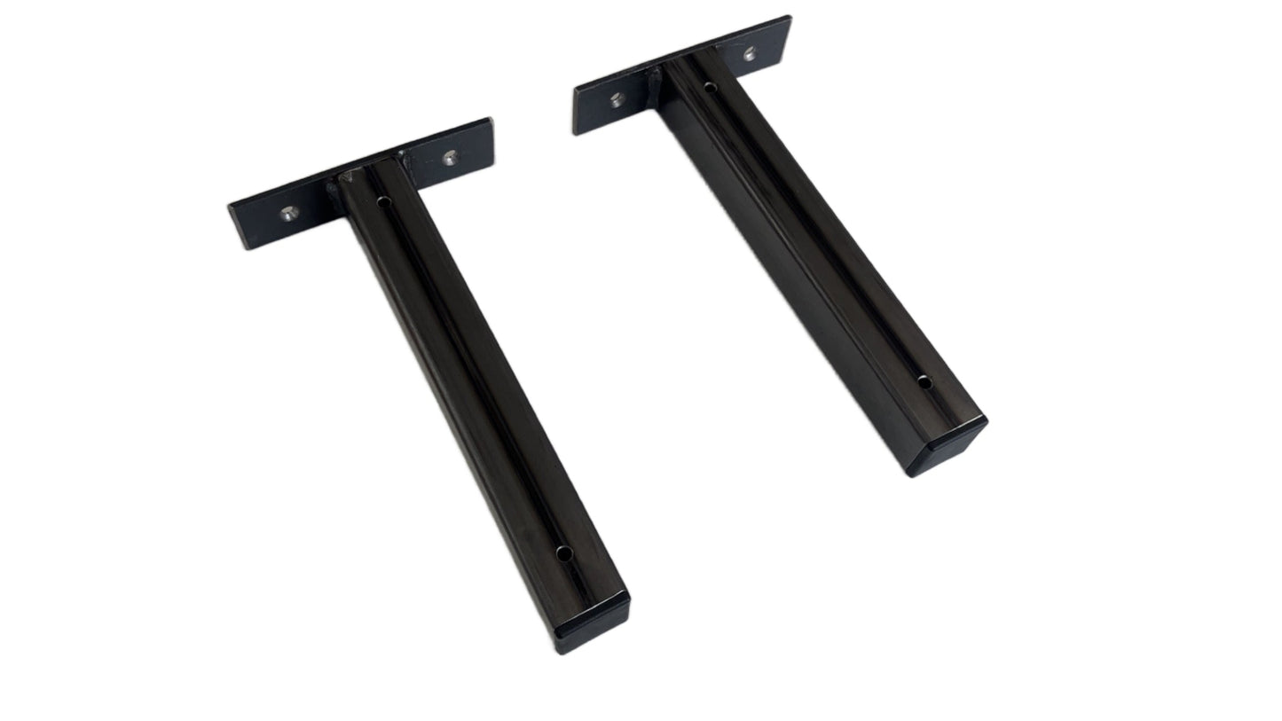 Floating Shelf Brackets, Heavy Duty Industrial Shelf Bracket, Metal Brackets for Shelves Support 75kg Per Bracket