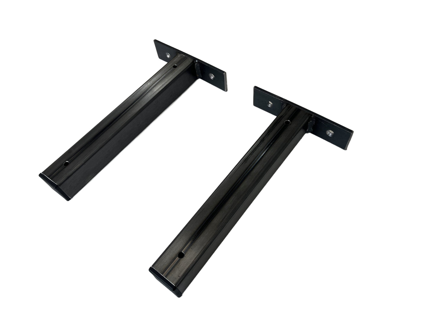 Floating Shelf Brackets, Heavy Duty Industrial Shelf Bracket, Metal Brackets for Shelves Support 75kg Per Bracket