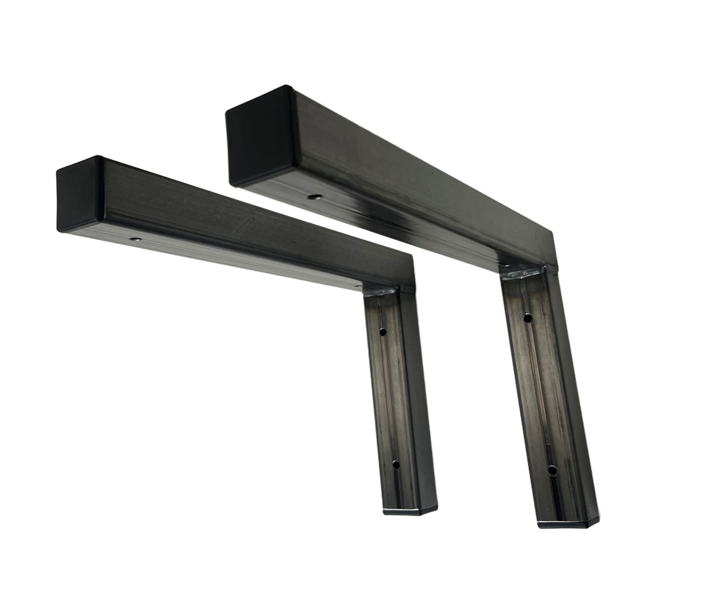 Metal Bracket Heavy Loads Floating Desk Benches Shelf Sink Basins Fish Tank