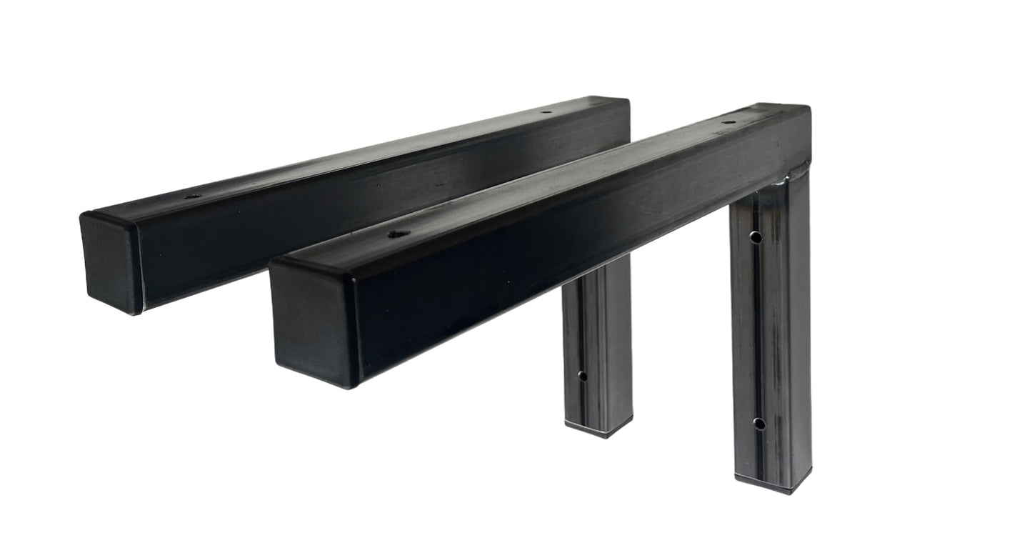 Metal Bracket Heavy Loads Floating Desk Benches Shelf Sink Basins Fish Tank
