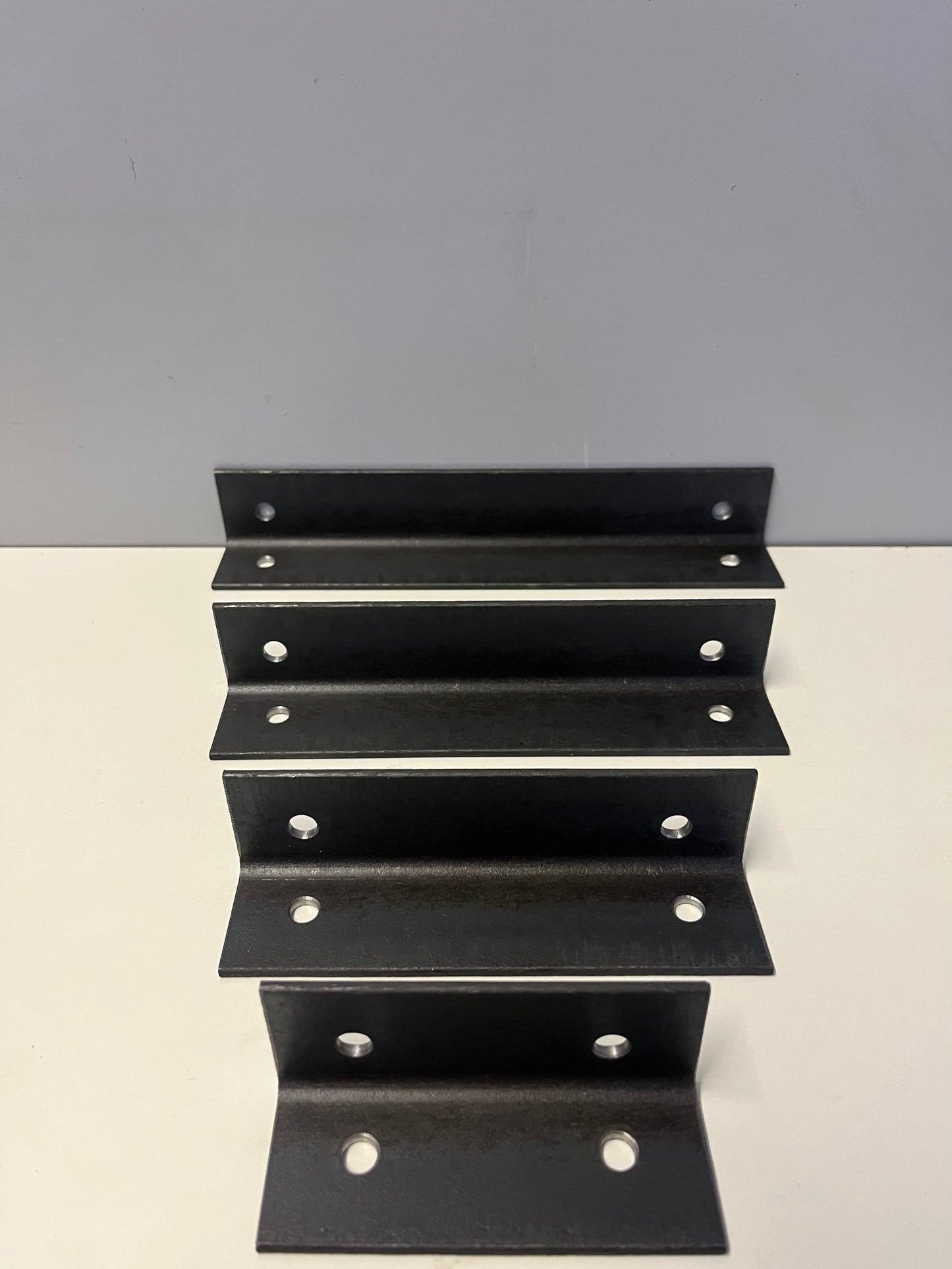 Alcove Shelf Brackets Mild Steel Angle Iron UKMADE FREE P&P (PACK OF 2)