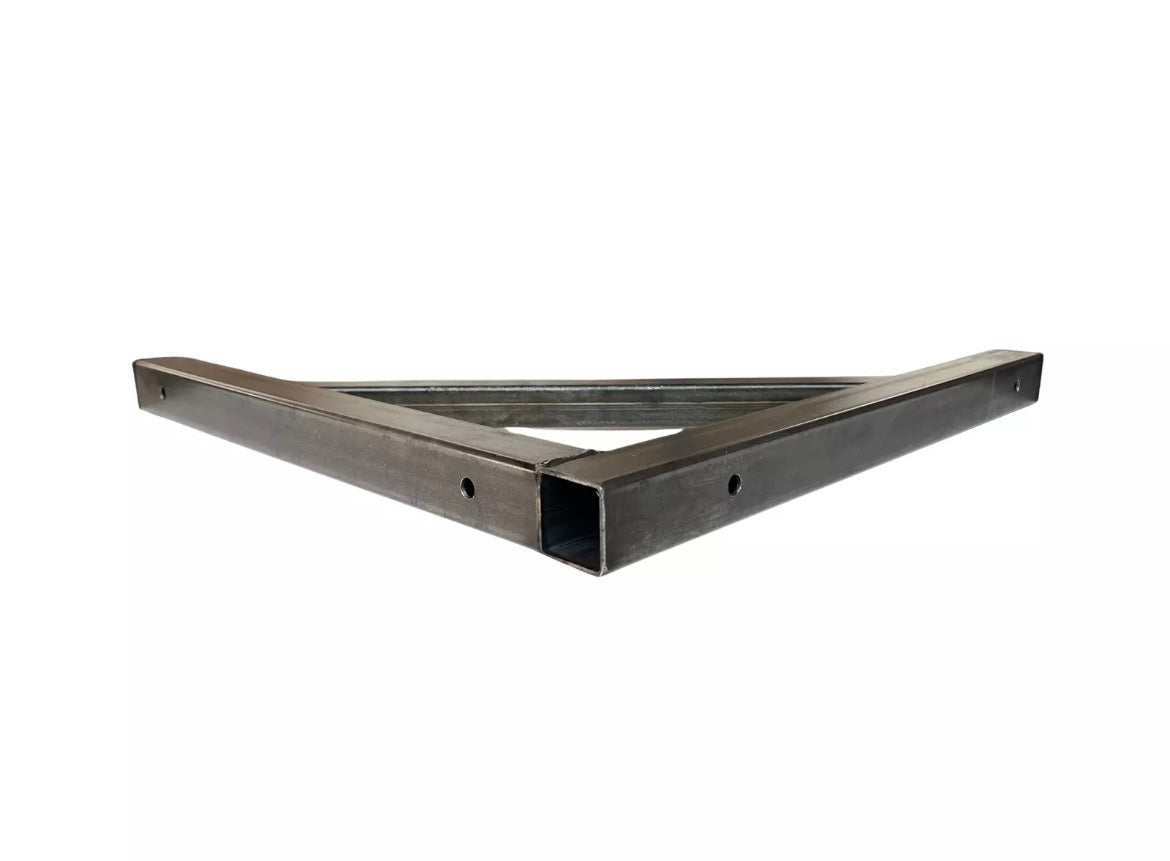 Metal Reinforced Bracket Box Section Mild Steel  Heavy Duty UKMADE FREE PP